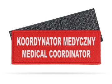 KOORDYNATOR MEDYCZNY MAŁĄ NASZYWKA ODBLASKOWA RZEP