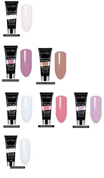 Набор акриловых гелевых ногтей 2х30г Лак с лампой