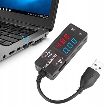 YB26VA podwójny wyświetlacz wykrywacz USB