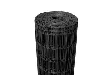 SIATKA zgrzewana 100x50mm/1,20m - CZARNA - 20 m
