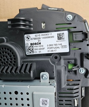 BMW 5 G30 G31 6 G32 7 G11 G12 X3 G01 X4 G02 PŘÍSTROJOVÁ DESKA BUDÍKY LED 8788559