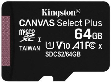 Карта Kingston на 64 ГБ + адаптер MS PRO DUO для PSP