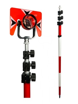Tyczka 5.20m + Lustro dalmiercze typ AK18 GEO-MAX