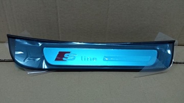 AUDI A5 SPORTBACK S-LINE NAKŁADKA PROGU PRAWY TYŁ