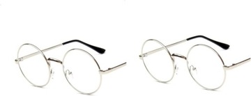 2 Очки Мужские Очки Льняные Стеклянные Женские Простые Стеклянные Ретро Круглые S