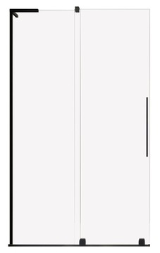 Кабина гардеробная Furo SL 90x200 ЛЕВАЯ ЧЕРНАЯ RADAWAY BLACK