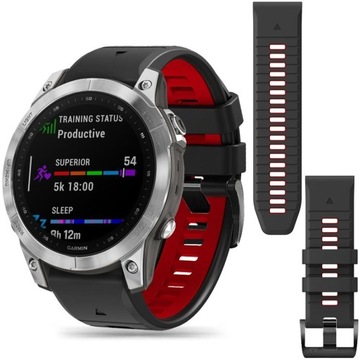Pasek QuickFit CZARNY do Garmin epix 2