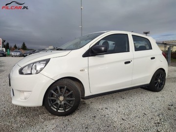 Mitsubishi Space Star Hatchback 5d 1.0 71KM 2014 Mitsubishi Space Star GWARANCJA Oryg. przebieg. Zarejestrowany w PL Mozliw, zdjęcie 15