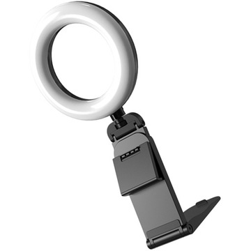Зажимная подсветка с большим светодиодным кольцом для селфи-компьютера