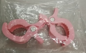 Lulujo Клипсы для крепления подгузника к одеялу Розовый