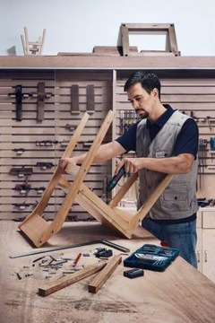 НАБОР ИЗ 38 НАСАДОК И НАСАДОК BOSCH X-LINE + МЕРА 5М