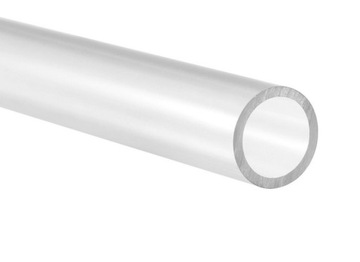 RURKA TRANSPARENTNA fi 20mm ścianka 2mm 1mb mocna