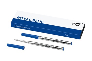 Wkłady do Długopisów Montblanc Royal Blue F 2 szt.