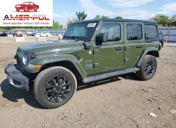 Jeep Wrangler IV 2021 Jeep Wrangler Unlimited Sahara 4XE 2021 2.0l 2.0 Hybryda 375KM