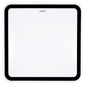 LAMPA DO ŁAZIENKI 24W IP44 PLAFON ŁAZIENKOWY DEKORACYJNY KWADRAT LED