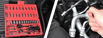 НАБОР ТОРЦЕВЫХ КЛЮЧЕЙ ИНСТРУМЕНТЫ ТОРЦОВЫЕ КЛЮЧИ 46 ЭЛЕМЕНТОВ TORX