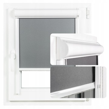 ROLETA TERMICZNA W ALUMINIOWEJ KASECIE PRZESTRZENNEJ 85x220