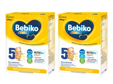 Bebiko Junior 5 Odżywcza formuła ZESTAW 2x600g