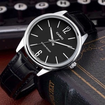 КЛАССИЧЕСКИЙ МУЖСКОЙ КОСТЮМ CASIO MTP-V005L-1B + КОРОБКА