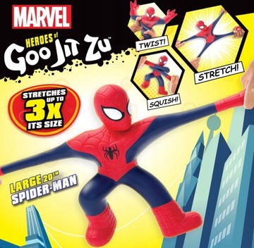 ГЕРОИ ЧЕЛОВЕКА-ПАУКА GOO JIT ZU MARVEL BIG SQUISHY