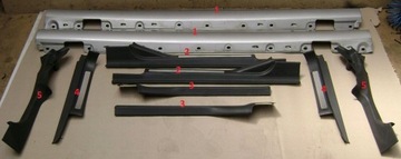 LISTWA NAKLADKA PROGU MERCEDES W203 744 C KLASA