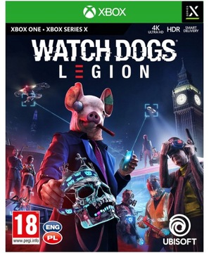 WATCH DOGS LEGION PO POLSKU XBOX ONE NOWA FOLIA