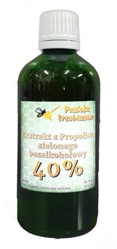 Propolis Ekstrakt Bezalkoholowy z Propolisu Zielonego 40%