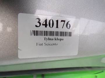 FIAT SEICENTO ZADNÍ VÍKO KUFRU KUFRU