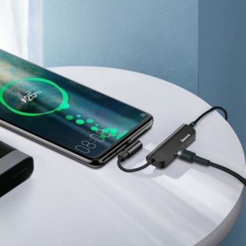 Аудио АДАПТЕР Baseus L53 Адаптер для наушников iPHONE 15 USB-C