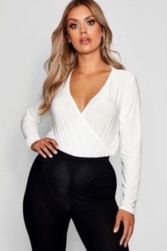 Boohoo pwz CZARNE FIGI KOPERTOWE BODY 46 NG2