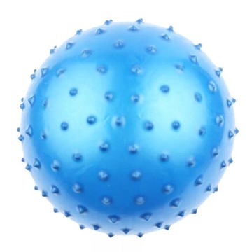 PIŁKA DMUCHANA GUMOWA Z KOLCAMI DO REHABILITACJI ZABAWY JEŻYK MAŁA 12cm