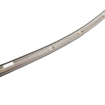 BMW X5 E53 LIŠTA OKNO DVEŘE LEVÝ PŘEDNÍ STŘÍBRNÁ