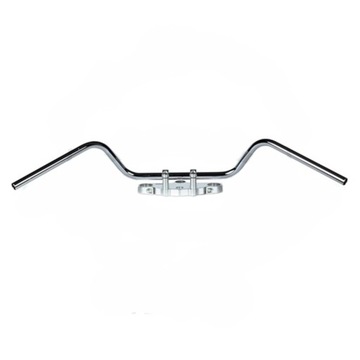 KIEROWNICA MOTO. ŚR 22 MM STALOWA CHROM