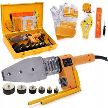 СВАРОЧНЫЙ АППАРАТ С ЖК-дисплеем ДЛЯ МАТРИЦ ТРУБ ПП ПВХ 16-63 мм, 2800 ВТ, POLYFUSION ДИСПЛЕЙ