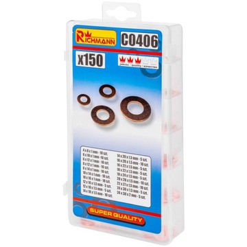 МЕДНЫЕ ШАЙБЫ НАБОР МЕДНЫХ ШАЙБ