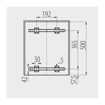 GTV Sorter GTV для 450 2x шкафа 20L Содержание лица спереди