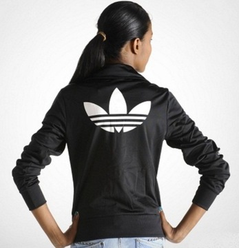 Adidas bluza damska rozpinane Firebird TT Czarny S/38