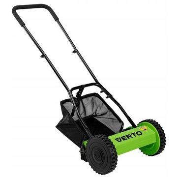 РУЧНАЯ КОСИЛКА С ТОЛКАТЕЛЬНЫМ БАРАБАНОМ, механическая КОРЗИНА