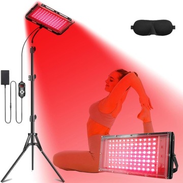 PODCZERWONE ŚWIATŁO LED Z REGULOWANĄ FUNKCJĄ TAKTOWANIA STATYWU 660NM+850NM