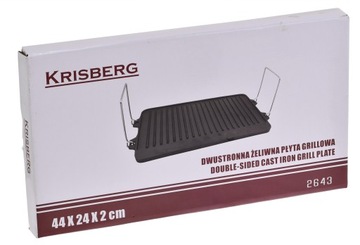 ЧУГУННАЯ ДВУСТОРОННЯЯ ПЛИТА РЕШЕТКА Сковорода-гриль