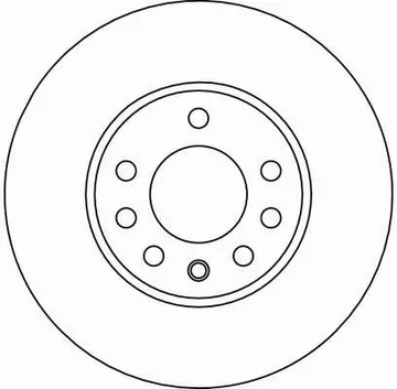 TRW TARCZA HAMULCOWA DF4048