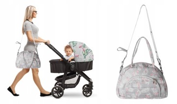 TORBA DO WÓZKA Z PASKIEM ORGANIZER PL UNIWERSALNA