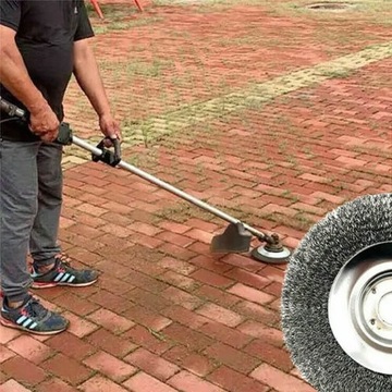 TARCZA SZCZOTKA DRUCIANA DO KOSY PODKASZARKI SPALINOWEJ ELEKTRYCZNEJ 190 MM