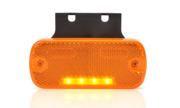 Lampa obrysowa obrysówka LED odblask ŻÓŁTA WAŚ