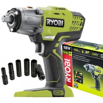 АККУМУЛЯТОРНЫЙ КЛЮЧ RYOBI SOLO R18IW3 18 В +10 УДАРНЫХ ГОЛОВОК