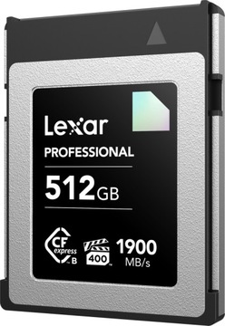 Lexar Diamond CFexpress Type B 512 ГБ 1900/1700 МБ/с + ридер