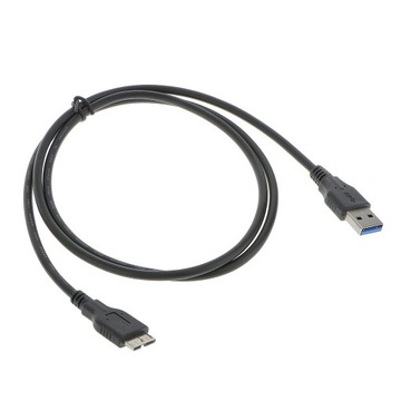 Kabel USB 3.0 do przenośnego zewnętrznego dysku twardego HDD Toshiba Canvio