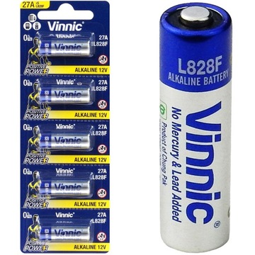 VINNIC 27A bateria alkaiczna 12V L828F 5szt