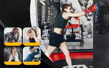 боксерская машина, файтинг на стене с музыкой