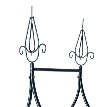 МЕТАЛЛИЧЕСКАЯ САДОВАЯ ПЕРГОЛА 255см АРКА ПОДДЕРЖКА ЦВЕТОВ ДЛЯ РОЗ И ВЗЛЕТНИХ РАСТЕНИЙ